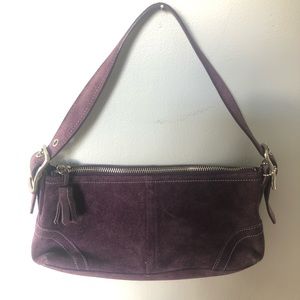 Purple Swede Coach Purse
